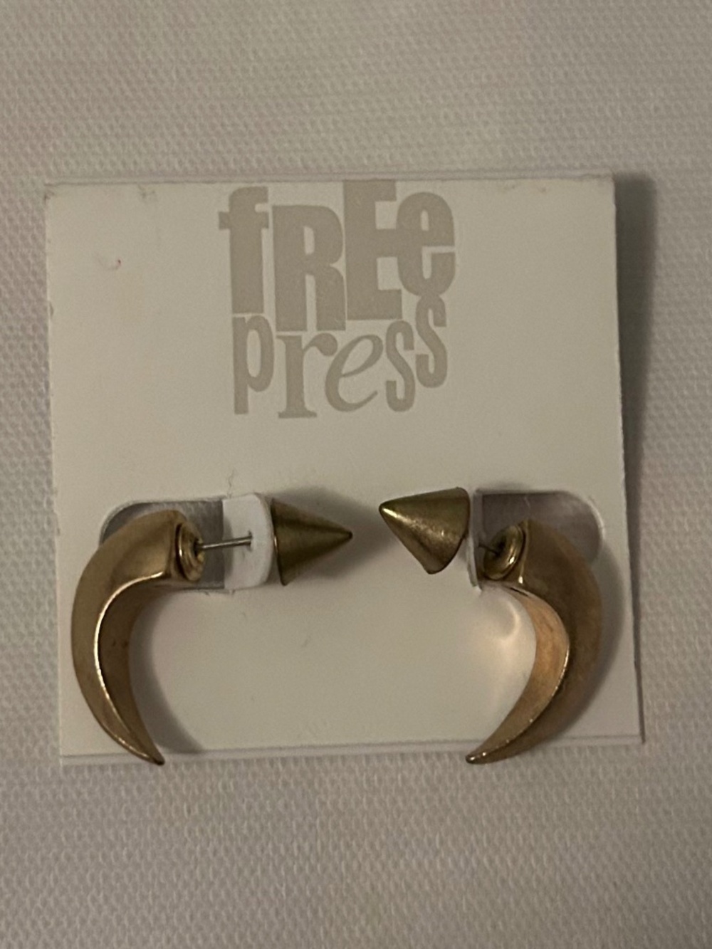 NWT - Free Press Two Sided Earrings